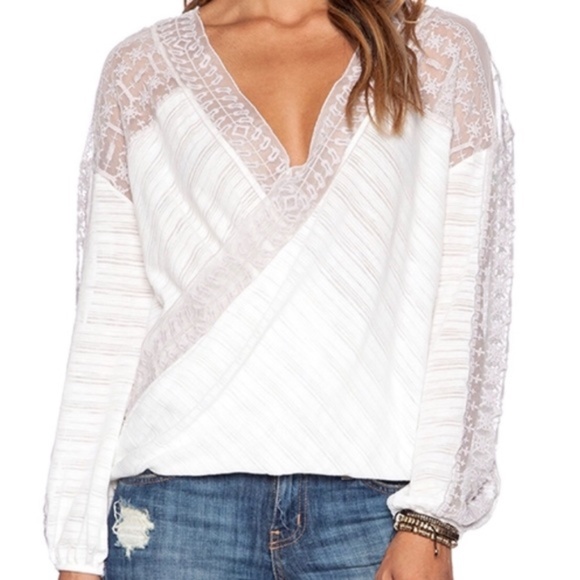 Free People Tops - Free People Criss Cross Open Back Top